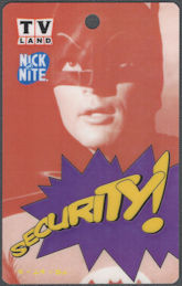 ##MUSICBP2093 - Batman OTTO Backstage Pass from the 2002 Reintroduction Show of Batman on Nick at Nite