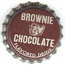 #BF074 - Group of 10 Brownie Chocolate Bottle Caps