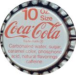 #BF039  - Coca Cola 10 Oz. Soda Cap