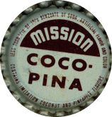 #BC109 - Coco-Pina Cork Lined Soda Bottle Cap