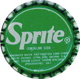 #BF118 - Group of 10 Sprite Soda Caps