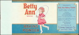 #ZLCA149 - Uncommon Betty Ann Baking Powder Can...