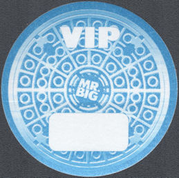 ##MUSICBP1705 - Mr. Big OTTO Cloth VIP Pass from the 1993 Bump Ahead Tour