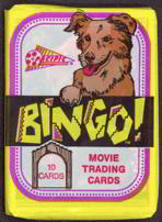 #TZCards169 - Wax Pack of Bingo the Dog Movie T...