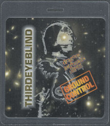 ##MUSICBP1725 - Third Eye Blind OTTO Laminated Ground Control Pass from the 2000 Dragons and Astronauts Tour