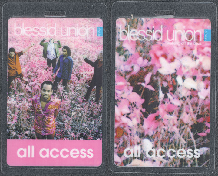 ##MUSICBP2131 - Rare Blessid Union of Souls OTTO All Access Pass from the 1999 Walking Off the Buzz Tour