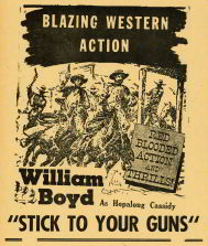 #CH326-34  - Hopalong Cassidy Stick to Your Gun...