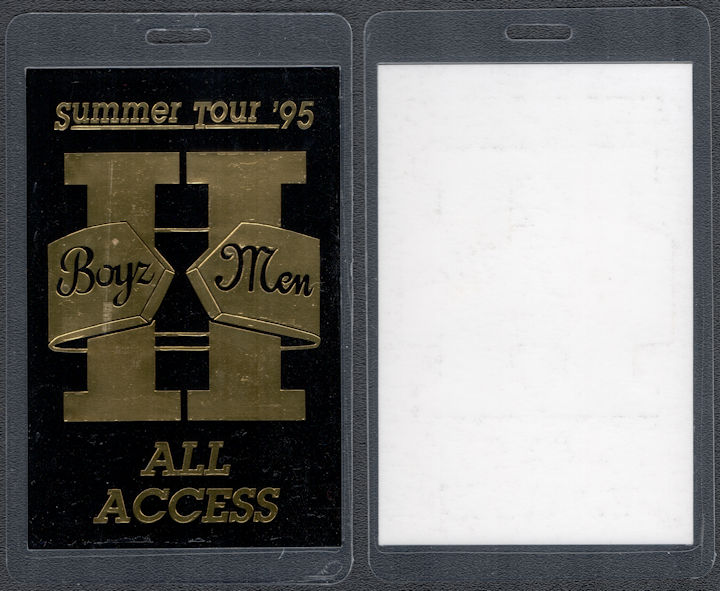 ##MUSICBP1890  - Boyz II Men Perri All Access Pass from the 1995 Summer Tour