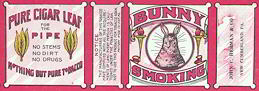 #ZLT028 - Bunny Brand Smoking Tobacco Pack Label
