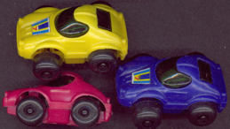 #TY487 - Group of 3 Different Colored Friction ...
