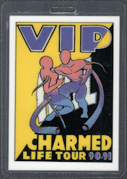 ##MUSICBP1978 - Billy Idol Laminated OTTO VIP Pass From the 1990-91 Charmed Life Tour