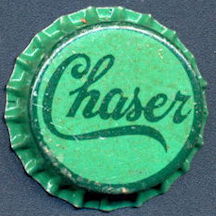 #BF153 - Group of 10 Early Cork Lined Chaser Soda Bottle Caps