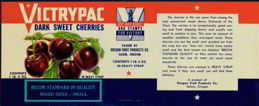 #ZLCA070 - Victry Pac WWII Can Label