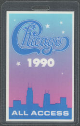##MUSICBP2163 - Very Rare Chicago OTTO All Access Pass from the 1990 Tour