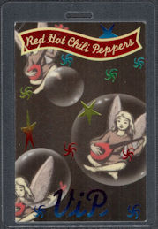 ##MUSICBP1889  - Red Hot Chili Peppers VIP Laminated Perri Backstage Pass from the One Hot Minute Tour