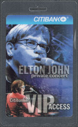 ##MUSICBP1968 - Rare 1998 Elton John Citibank O...