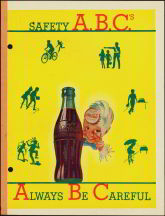 #CC105 - Coca Cola Safety ABCs Tablet with Spri...