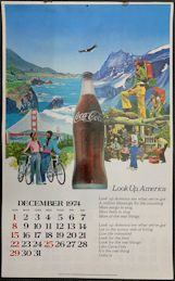 #CC379 - 1975 Coca Cola Calendar