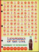 #CC100 - Unused Coca Cola Landmarks of the USA Tablet