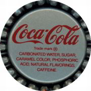 #BF003 - Group of 10 Early Plastic Lined Coca Cola Bottle Caps