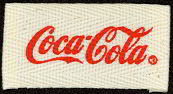 #CC018 - Rectangular Coca Cola Uniform Patch