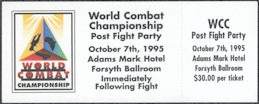 ##MUSICBPT0066 - 1995 World Combat Championship...