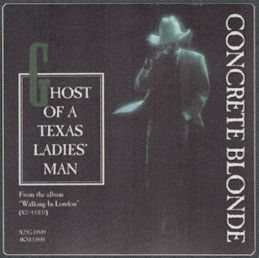 ##MUSICBP1471  - Concrete Blonde OTTO Cloth Backstage Pass from the 1992 Walking in London Tour