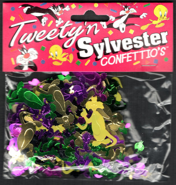 #CH472 - Package of Licensed Tweety 'n Sylvester Confettio's