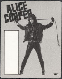 ##MUSICBP0761 - Alice Cooper OTTO Cloth Backstage Pass from the Hey Stoopid Tour