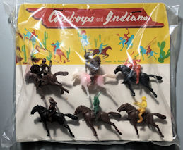 #TY871 - Cowboys and Indians Figures in Original Packaging