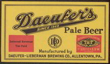 #ZLBE056 - Daeufer's Pale Beer IRTP Label