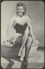 #CH195 - Dale Evans Pinup Postcard