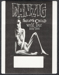 ##MUSICBP1285 - Danzig OTTO Cloth Backstage Pas...