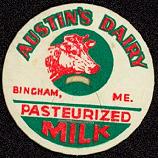 #DC066 - Austin's Dairy Milk Bottle Caps wi...