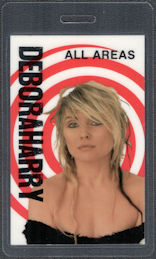 ##MUSICBP0465  - 1989 Deborah Harry OTTO Laminated Backstage Pass from the Def, Dumb & Blonde Tour