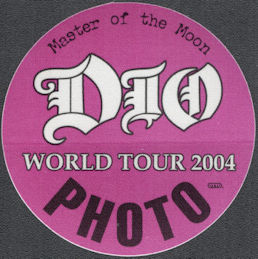 ##MUSICBP1483 - Dio OTTO Cloth Photo Pass from ...