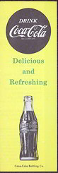 #CC191 - Coca Cola "Refreshing Secret" Carton Insert