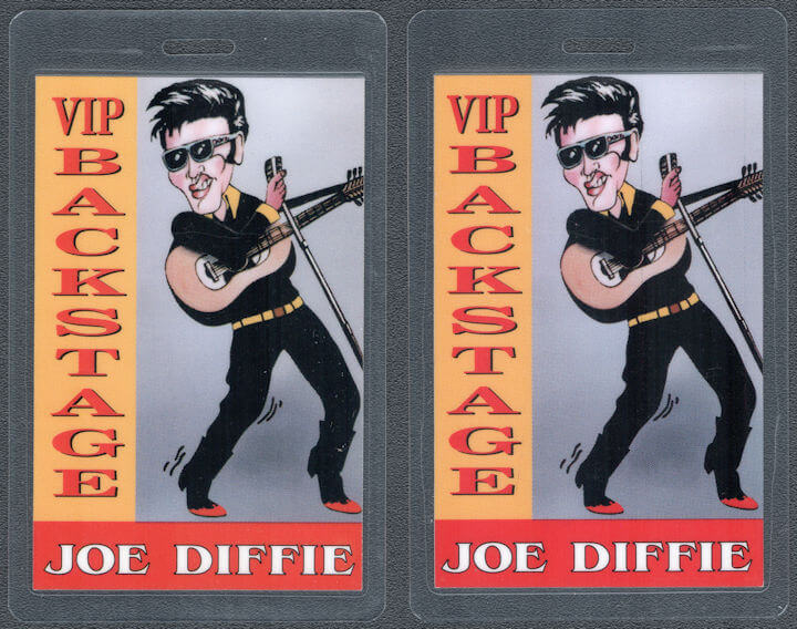 ##MUSICBP1544 - Scarce Joe Diffie OTTO Laminated VIP Backstage Pass for the 1996 Bigger then the Beatles Tour
