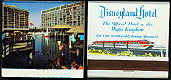 #TM054 - Full Book Front Cover Striker  Disneyland Matches