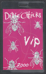 ##MUSICBP0963  - Dixie Chicks VIP Laminated PERRi Backstage Pass from the 2000 Fly Tour