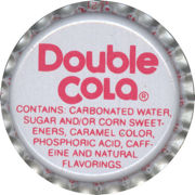 #BF062 - Group of 10 Double Cola Soda Caps