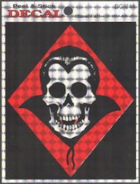 ##MUSICGD2064 - Grateful Dead Car Window Tour Sticker/Decal - Vampire Iridescent Image 