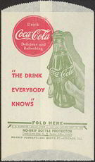 #CC200 - Coca Cola Dry Server with the Hand Holding the Bottle