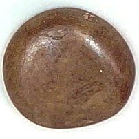 #BEADS0547- Translucent Brown West German Glass Pinch Bead - As low as 10¢ each