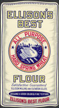 #SIGN083 - Ellison's Best Wheat Flour Decal - Swan