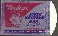 #PC078 - Borden's Elsie Super Ice Cream Bar Wrapper