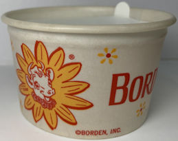 #DA082 - Group of 10 Elsie Borden's Ice Cream Cups (2 different sizes)