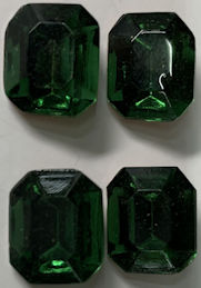 #BEADS0917 - Group of Four 12mm Green Tourmalin...