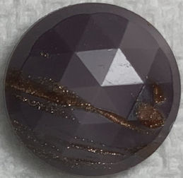 #BEADS0176 - 18mm Fancy Faceted Purple Glass Ca...
