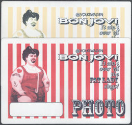 ##MUSICBP2072  - Pair of Huge Bon Jovi OTTO Clo...